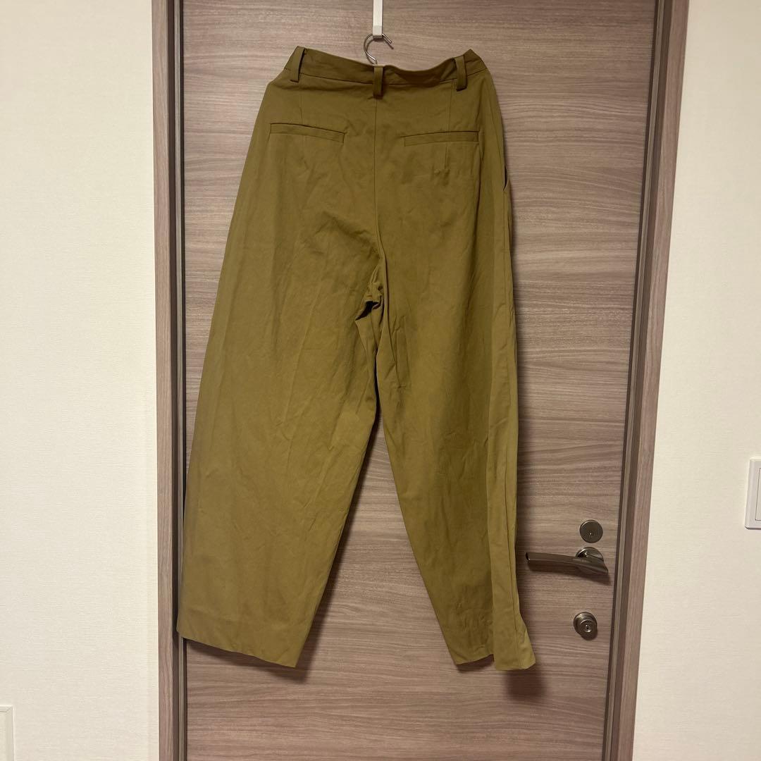 Plage 24AW R’IAM WIDE チノパンツ キャメル 38