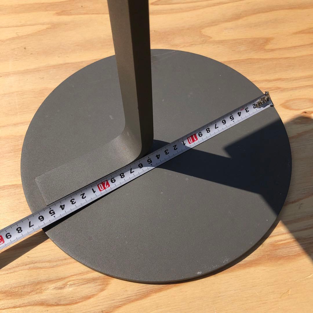 ◇廃盤◇MUJI 無印良品 idee mono サイドテーブル スチール グレー