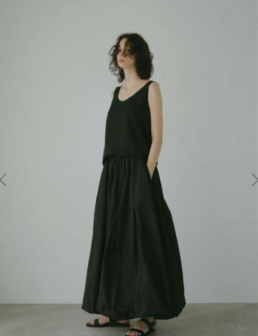 【タグあり新品✨即完売】etre tokyo カットオフキュプラタンクトップ