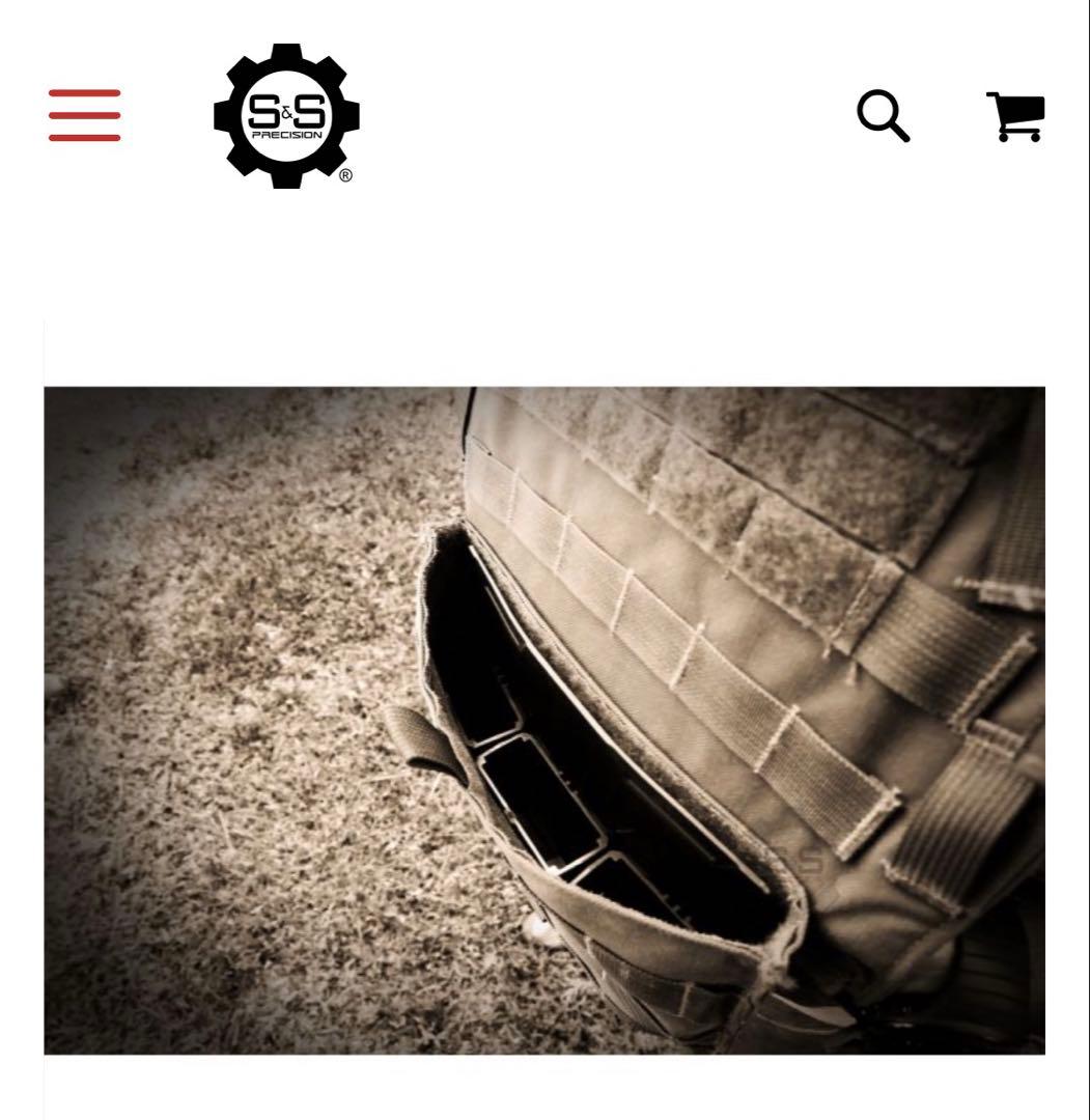 実物 S&S Precision プレートフレームキットM4カンガルーインサート