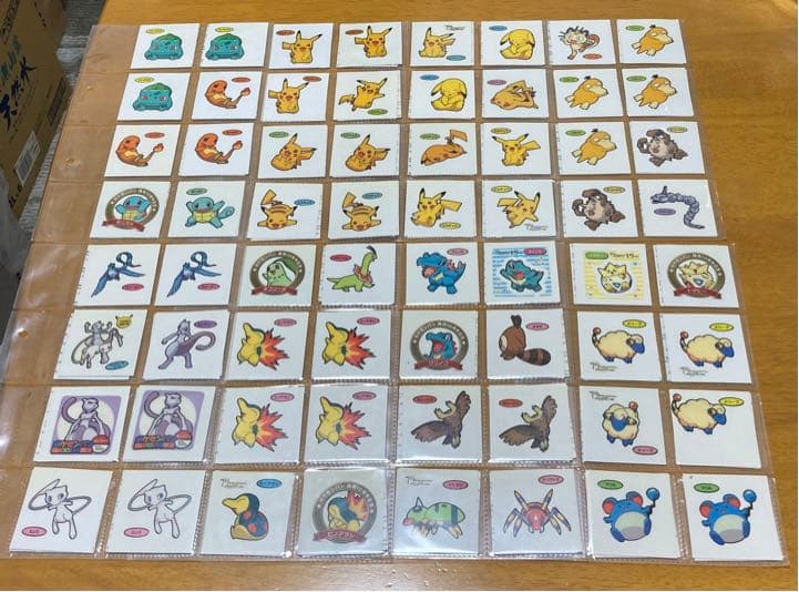 ［激レア] 初代　ポケモンパンシール　まとめ売り　566枚