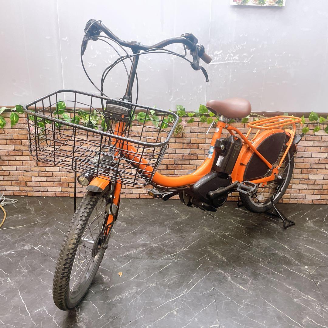 【87】電動自転車 YAMAHA PAS Babby オレンジ 20インチ