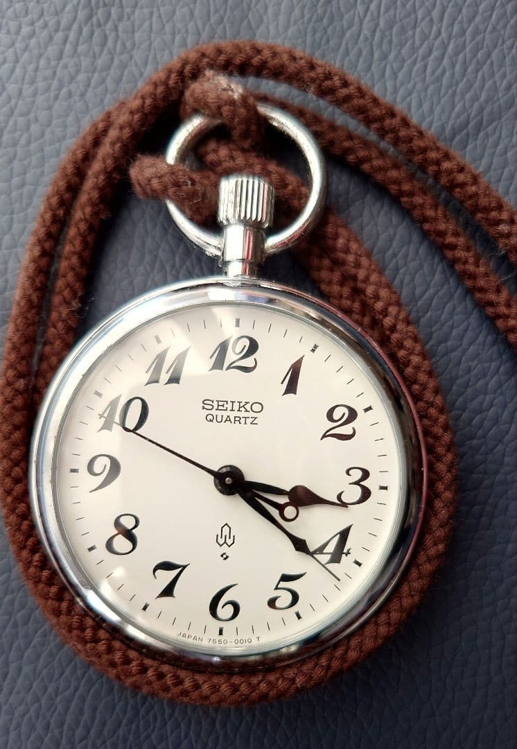 上越新幹線開業記念 刻印あり 【稼働中】セイコー SEIKO 鉄道懐中時計