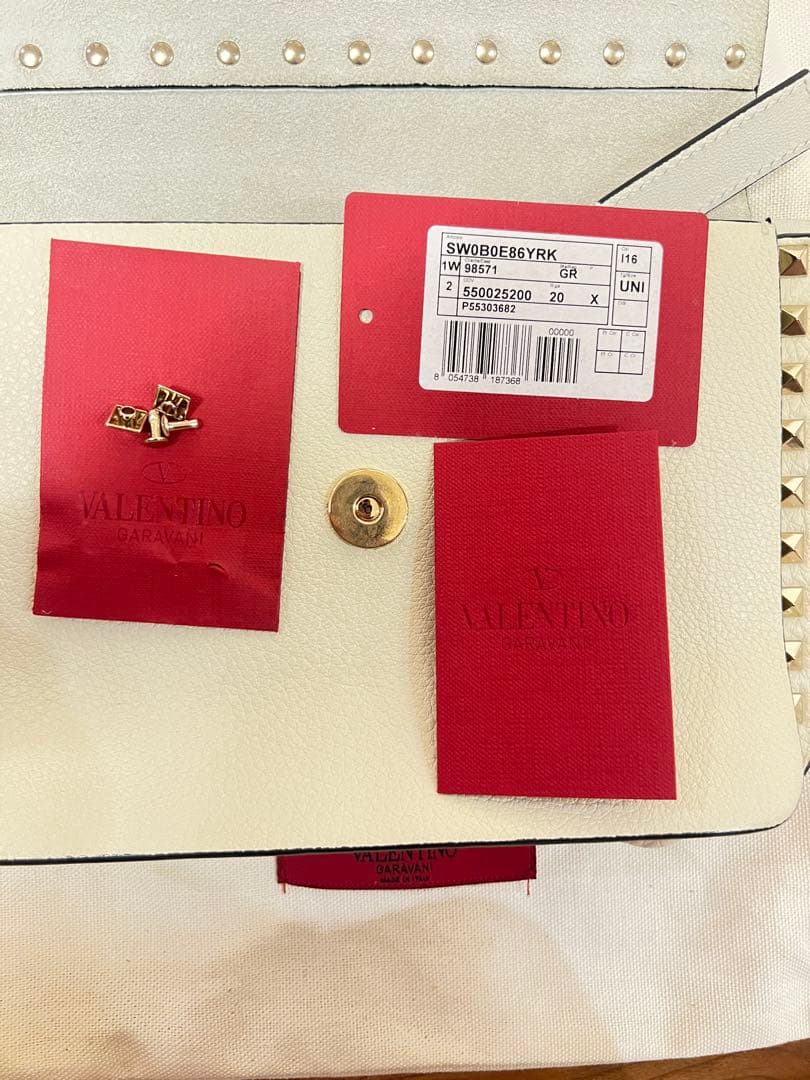 Valentino スタッズ付きショルダーバッグ