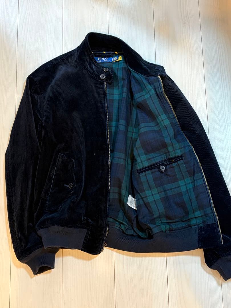 ラルフローレン　コーデュロイ ジャケット ネイビー　Sサイズ