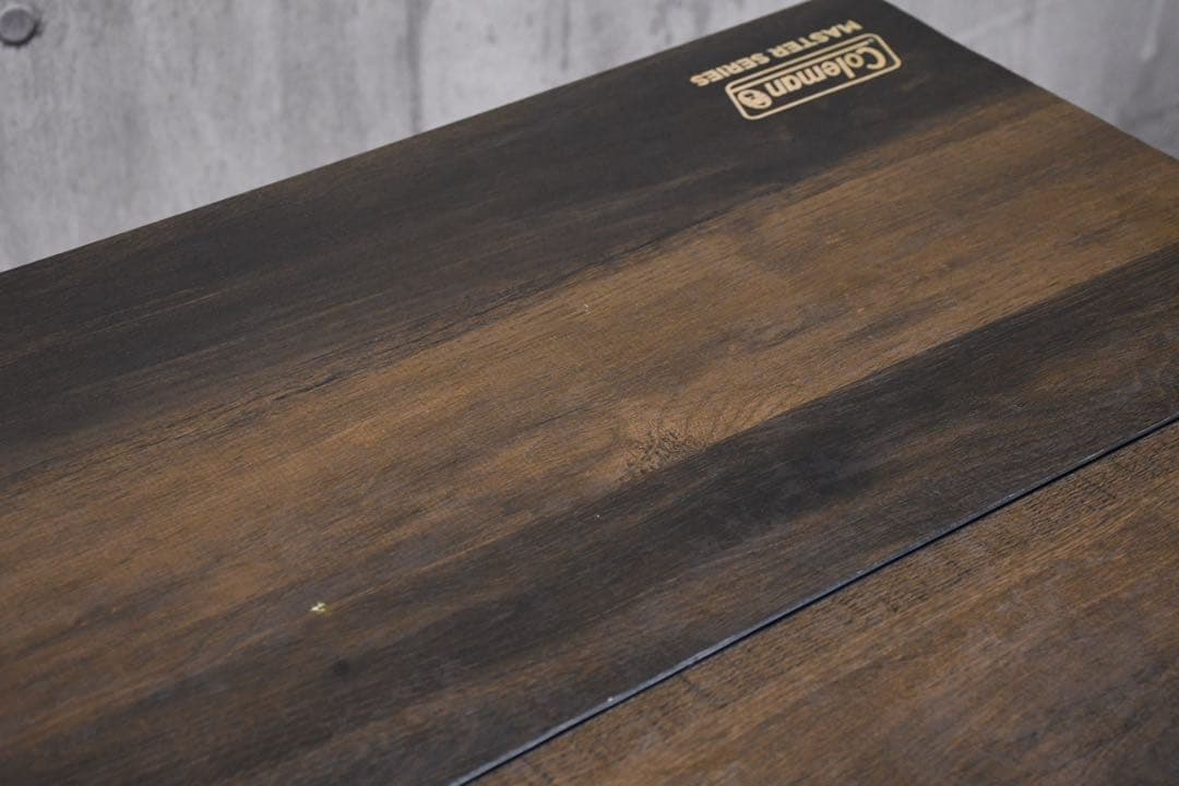 EEK37 コールマン マスターシリーズ バタフライテーブル/90 収納袋付き