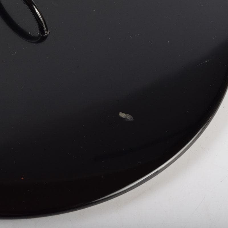 茶道具　京焼　平安昭阿弥造　浅葱　末広形　水指　共箱　C　8415A