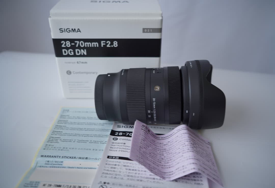 SIGMA 28-70mm F2.8 DG DN ズームレンズSonyEマウント