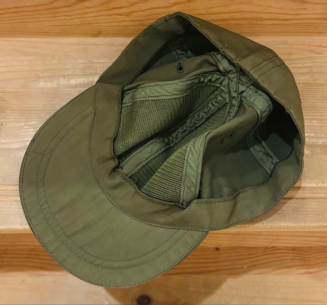 キャップ 帽子 60s US A.R.M.Y 軍物 アメリカ 軍 カーキ
