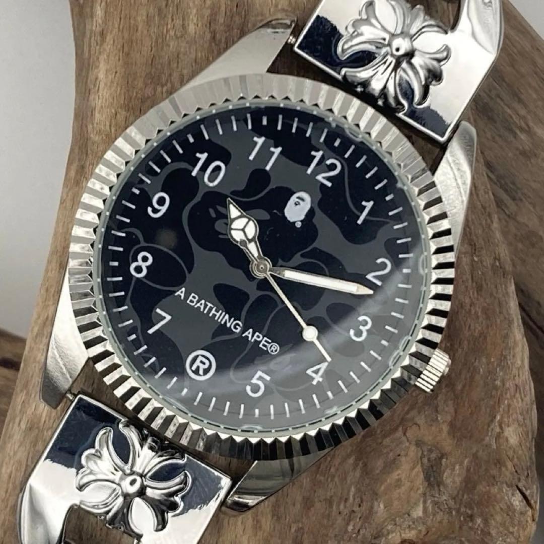 腕時計 ウォッチブレス a Bathing Ape レストア　ブレス