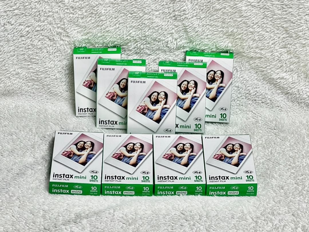 FUJIFILM instax mini チェキフィルム 10枚×9箱セット