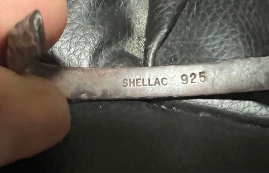 格安出品！ナンバーナインSHELLAC シェラックブランド不明バングル4点セット