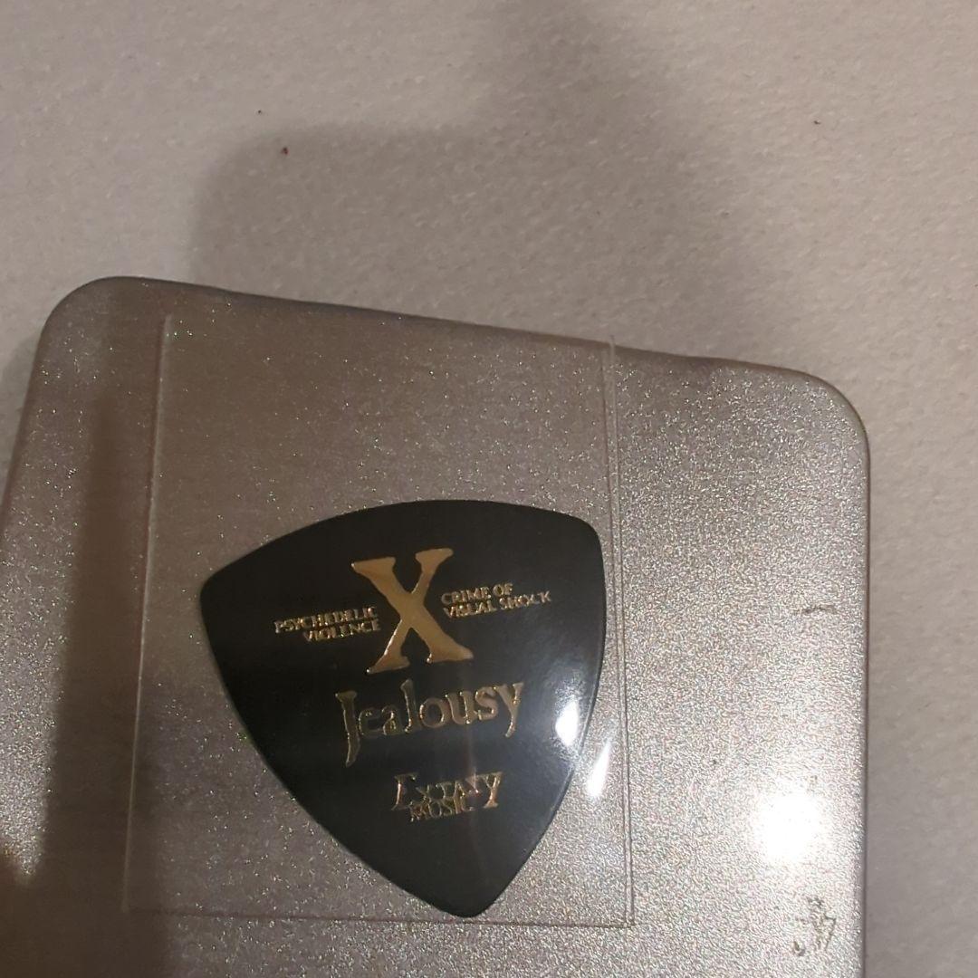 x Japan hide Jealousy サインプリントピック　ギターピック