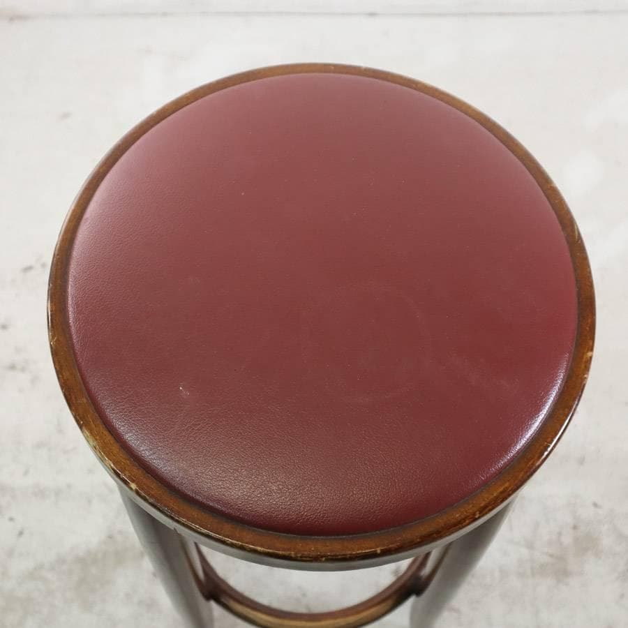 まとめ2の1秋田木工 IDC大塚 No.209 カウンターチェア PVCレッド