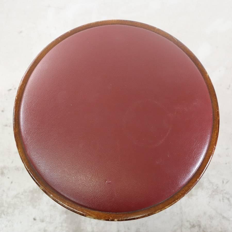 まとめ2の1秋田木工 IDC大塚 No.209 カウンターチェア PVCレッド