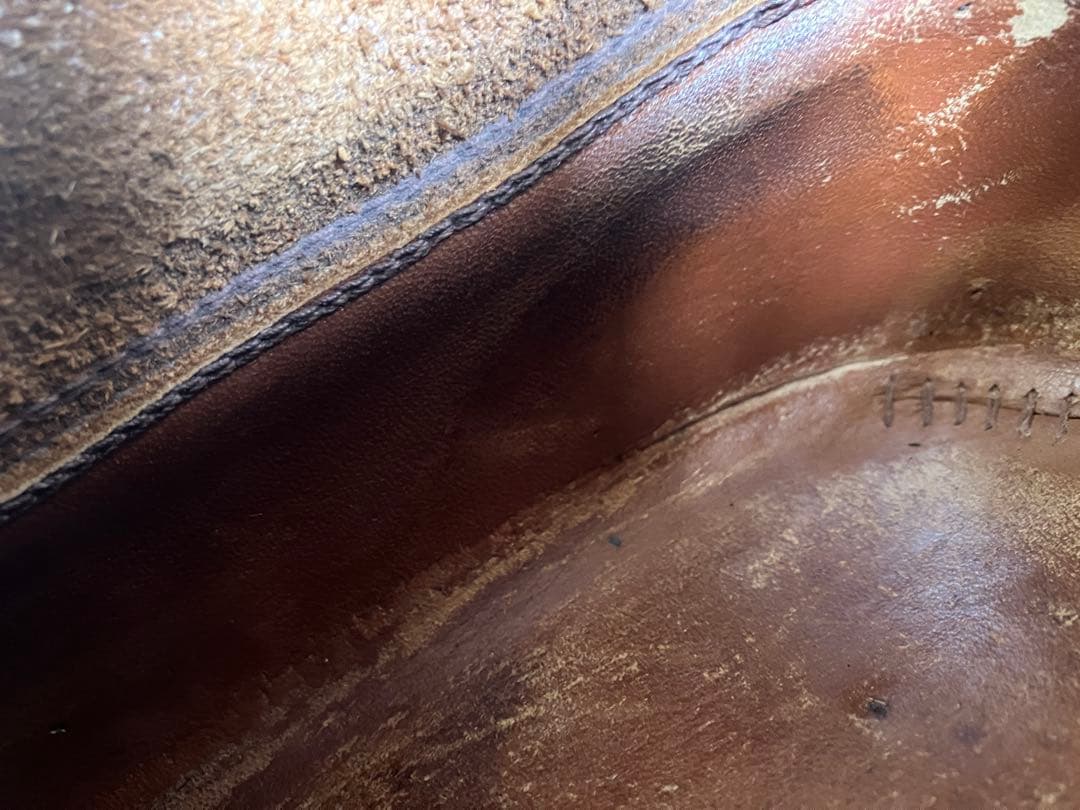 希少 ラッセルモカシン 7 トリプルヴァンプ クロムエクセル 赤茶 ホーウィン