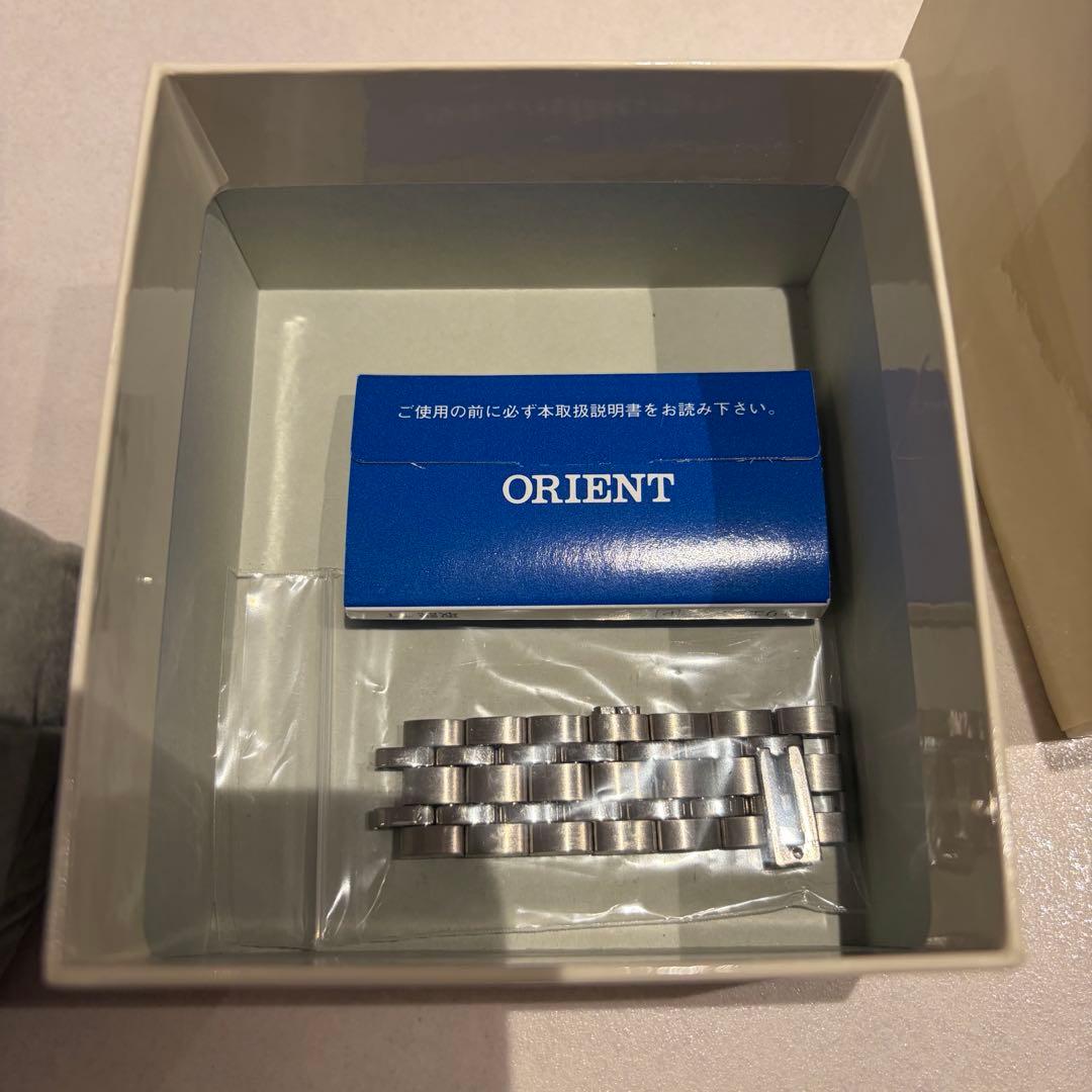 【箱付き】オリエント時計 腕時計 ブラック