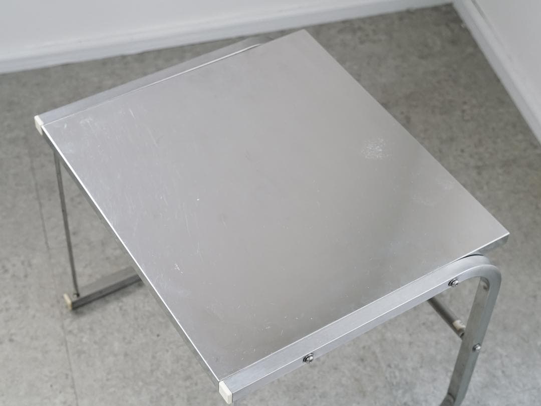 vintage ステンレス サイドテーブル 無機質 モダン ミッドセンチュリー