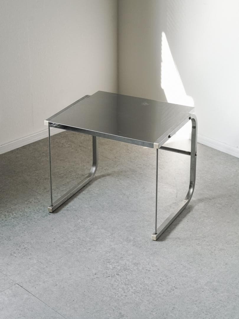 vintage ステンレス サイドテーブル 無機質 モダン ミッドセンチュリー