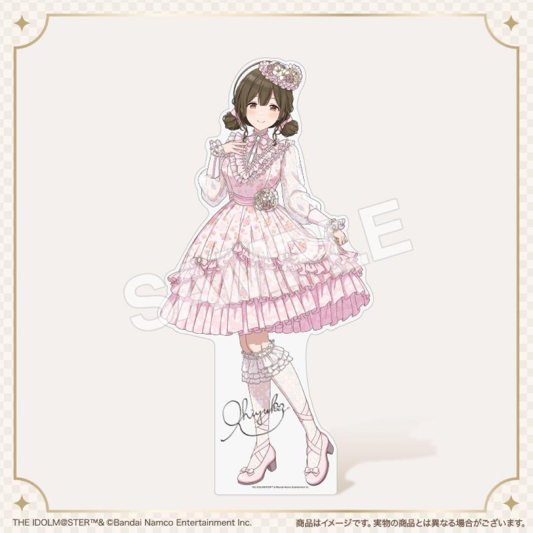 FAMくじ 桑山千雪 サイン入り等身大パネル シャニマス アルストロメリア