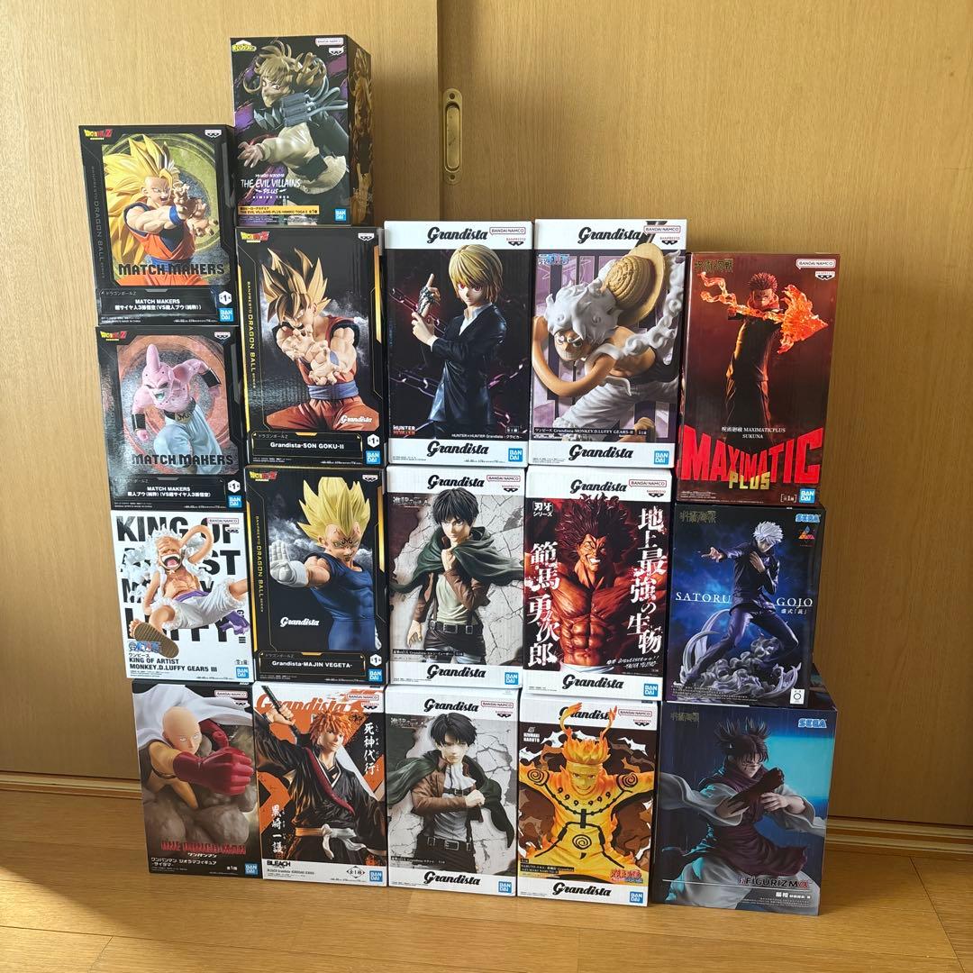 最新プライズフィギュア　17体　まとめ売り