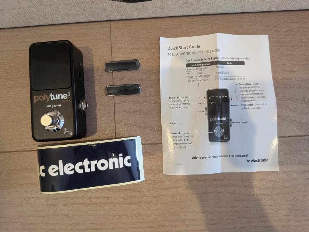 ギター TC ELECTRONIC / POLYTUNE 3 NOIR