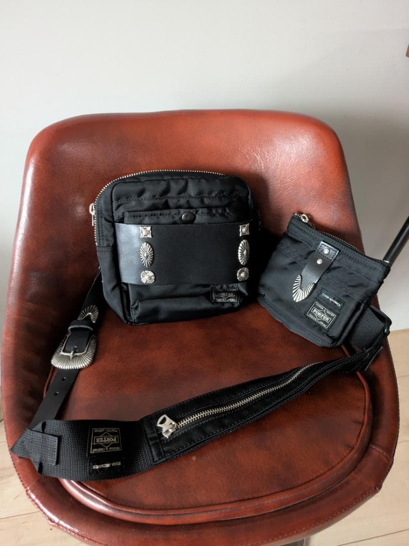 美品【TOGA × PORTER】のコラボバッグ（ダブルポーチ仕様）