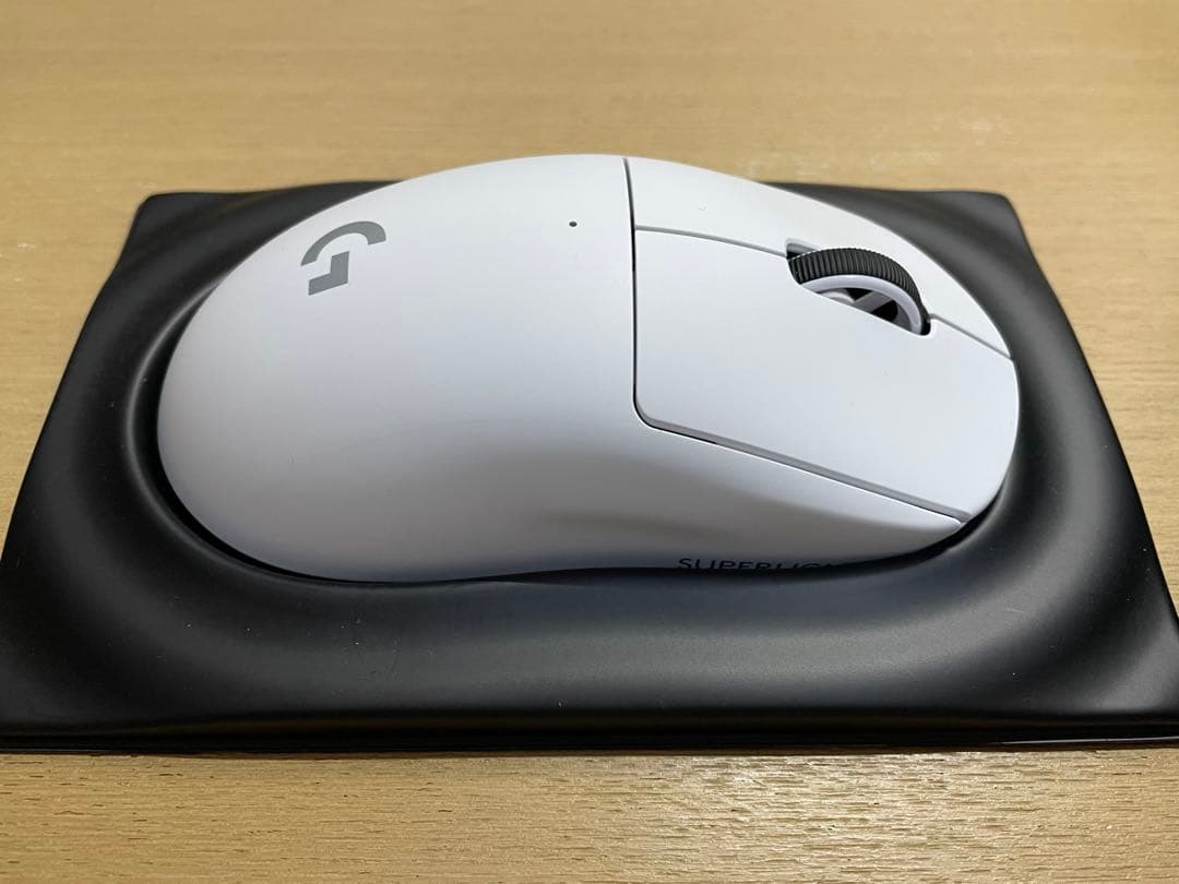 美品 Logicool PRO X SUPERLIGHT ホワイト