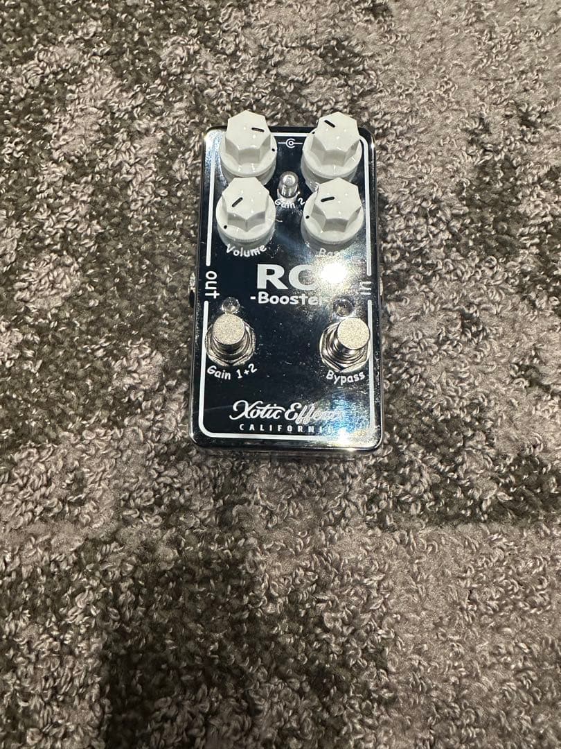 Xotic Effects RC Booster V2 25年8月購入
