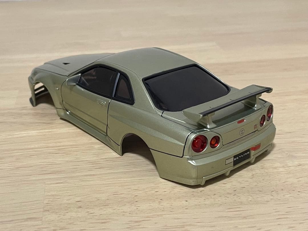 京商 ミニッツ　MA-030 EVO➕ジャイロ➕GT-R R34ボディ➕ナット