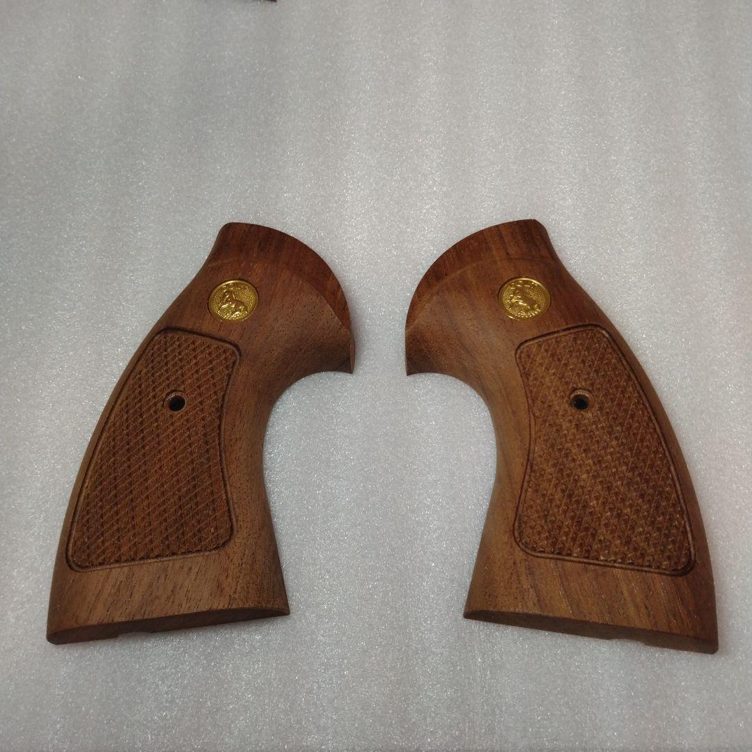 マルイ パイソン用 ウォールナット オーバースクエア 木製グリップ