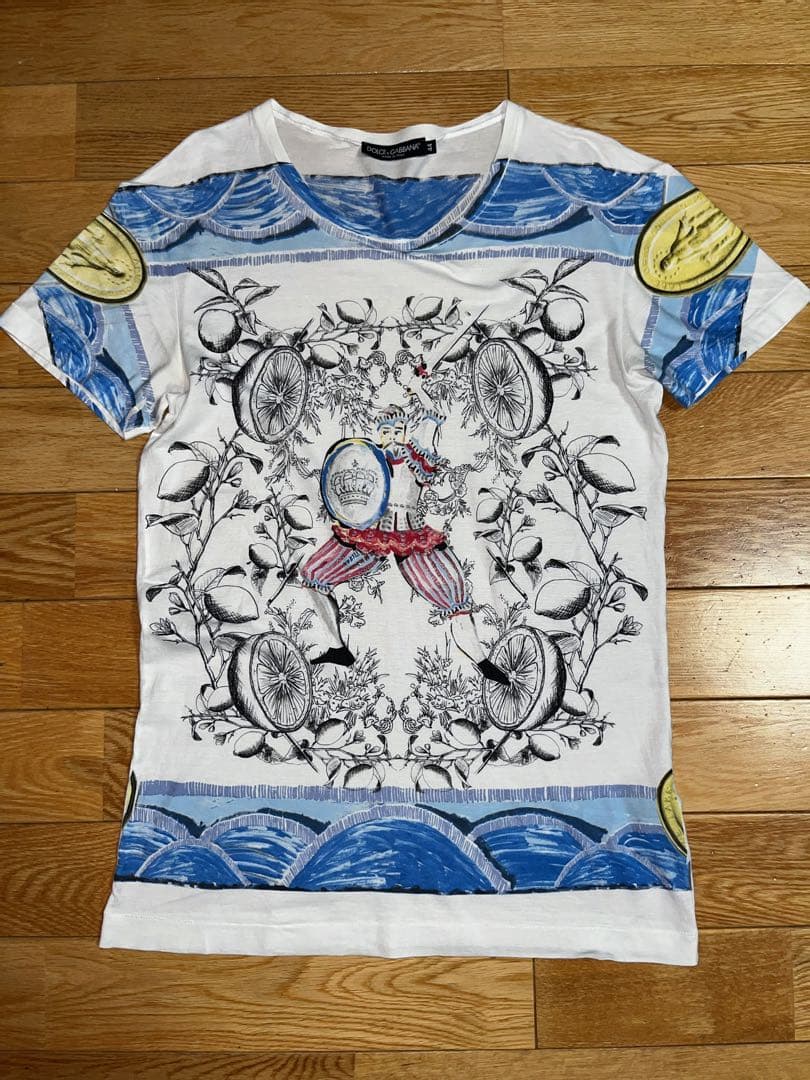 ■Dolce&Gabbana Tシャツ マヨルカ レモン ドルガバ