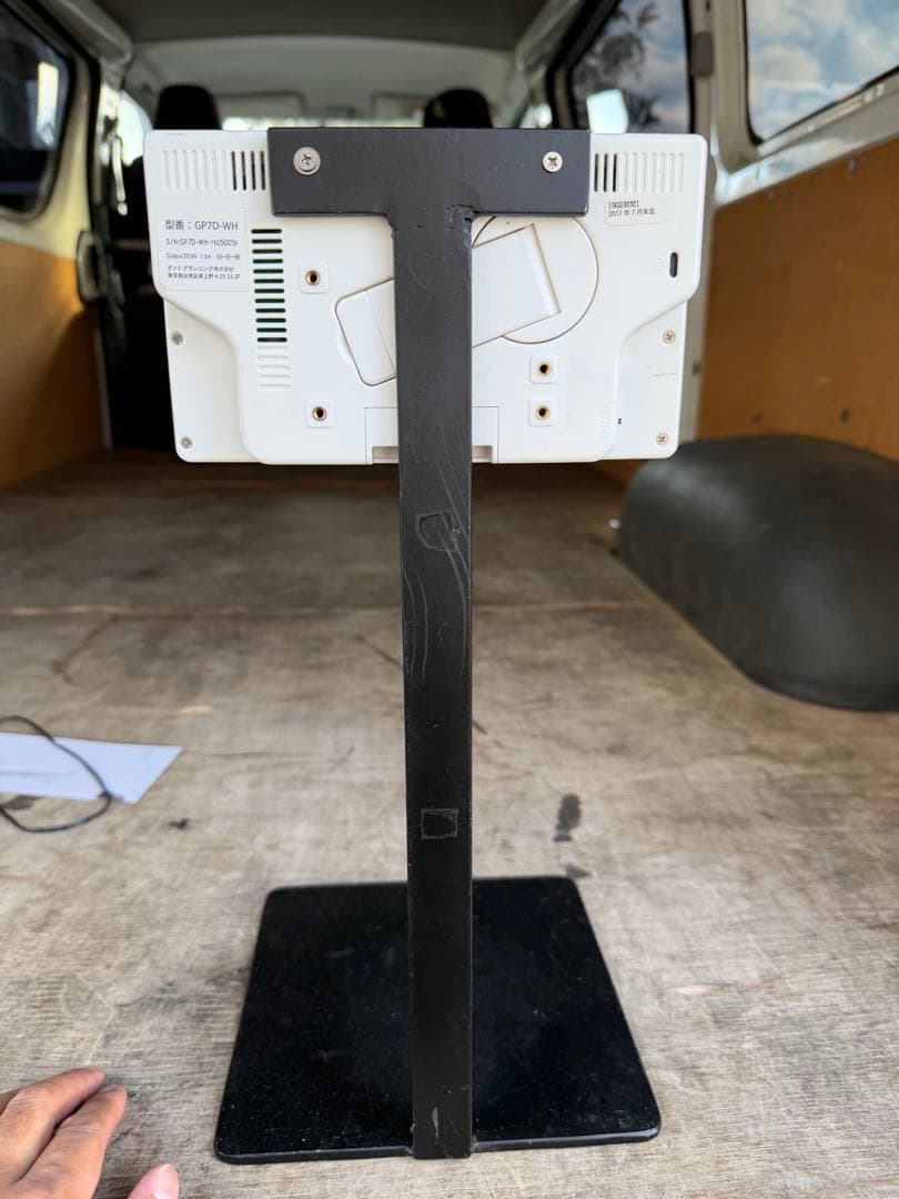 7インチモニター専用スタンド(販促グッズ)