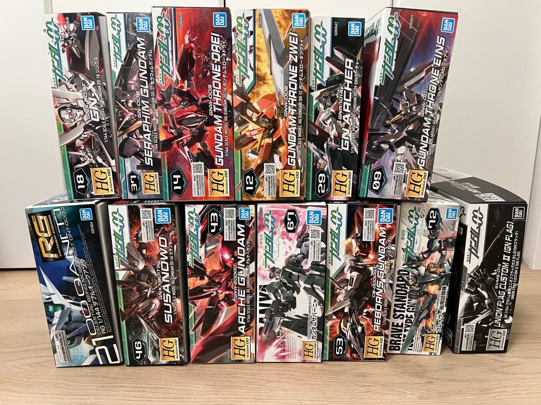 00系ガンプラ　13体セット