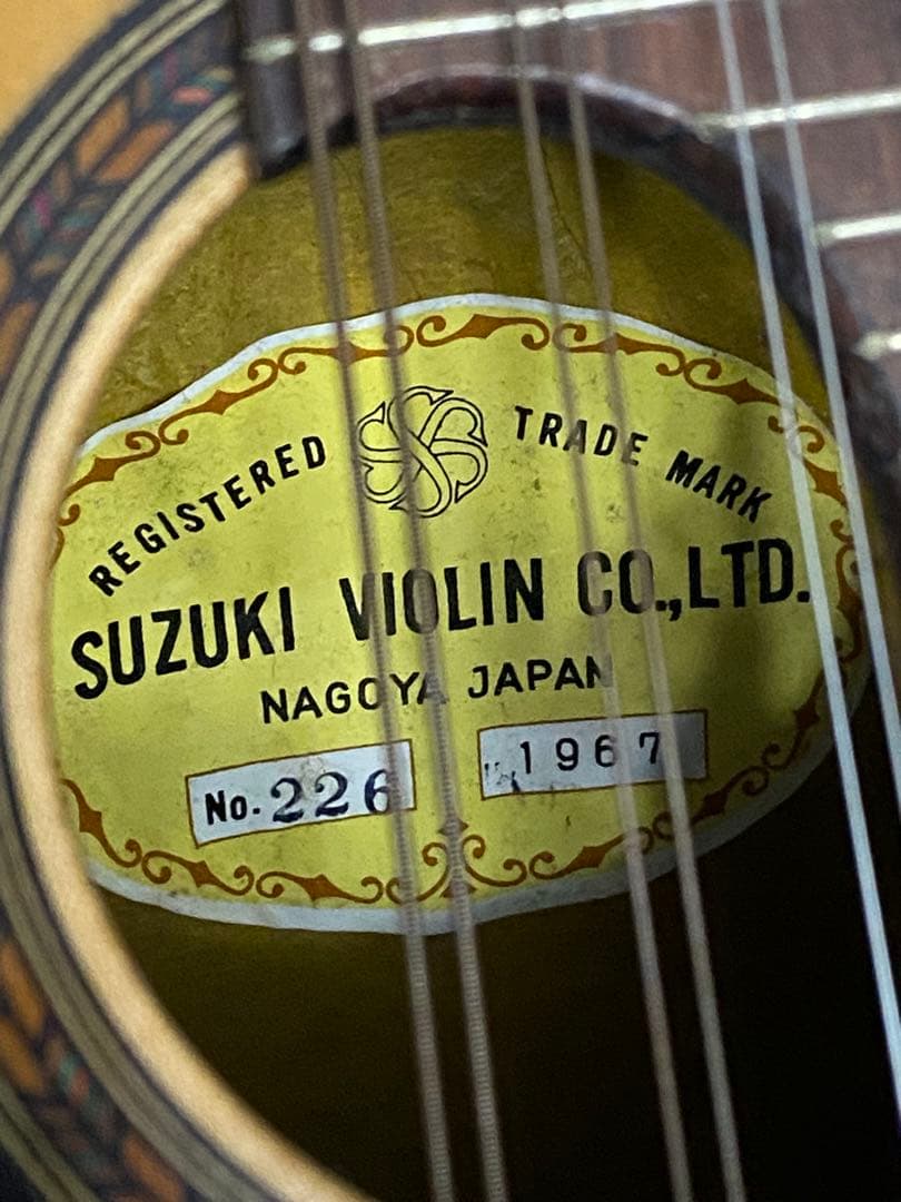 SUZUKI VIOLIN マンドリン226 1967年 ヴィンテージ ケース付
