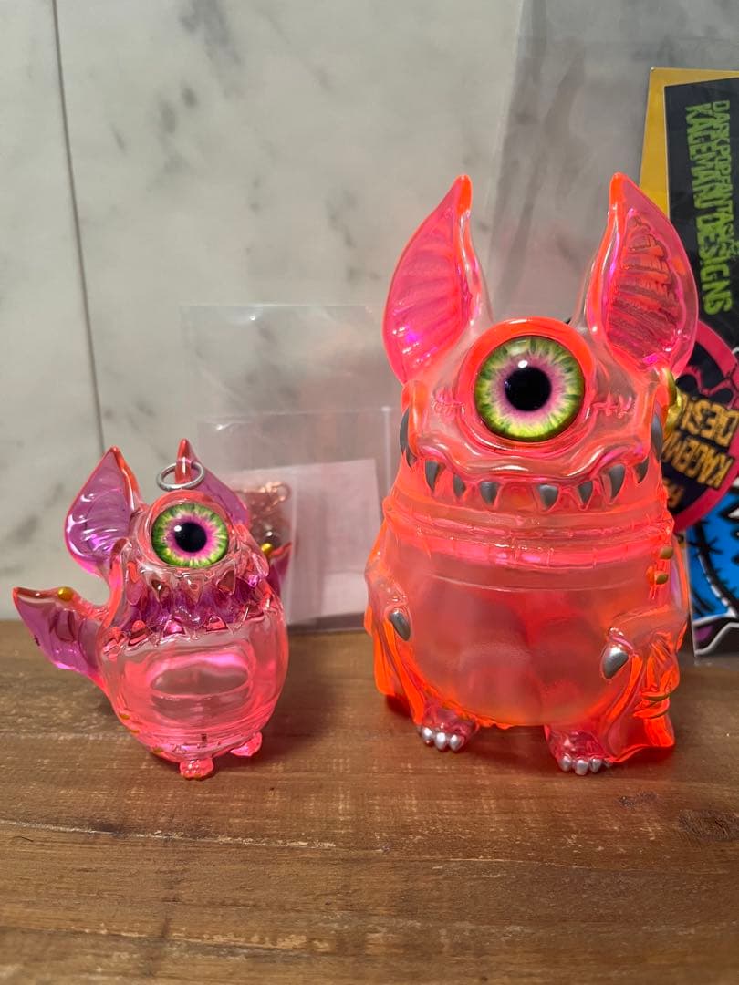 カゲマルデザイン アイバットビースト チャイビー クリアピンク