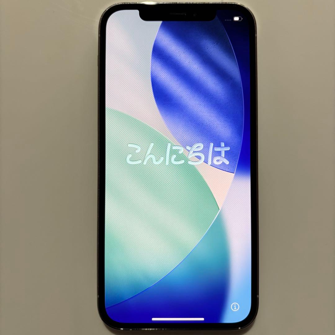 iPhone 12 Pro 256GB シルバー SIMフリー 84％ 箱あり