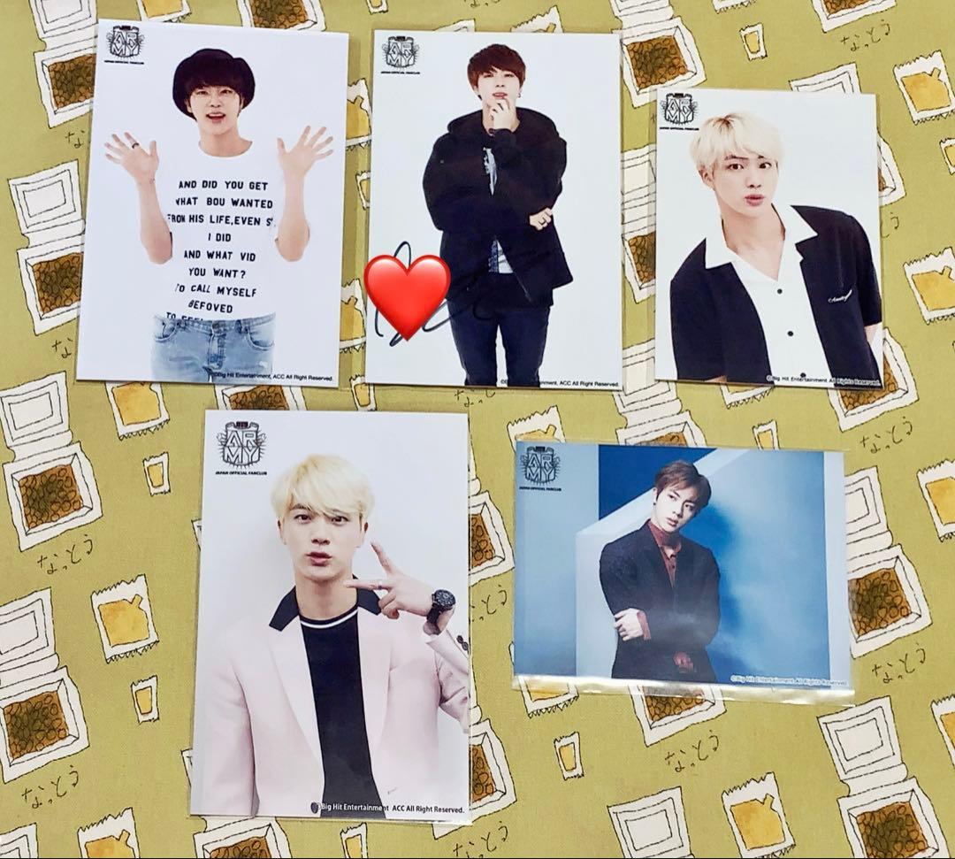 BTS FC 継続特典 生写真 フォト ジン