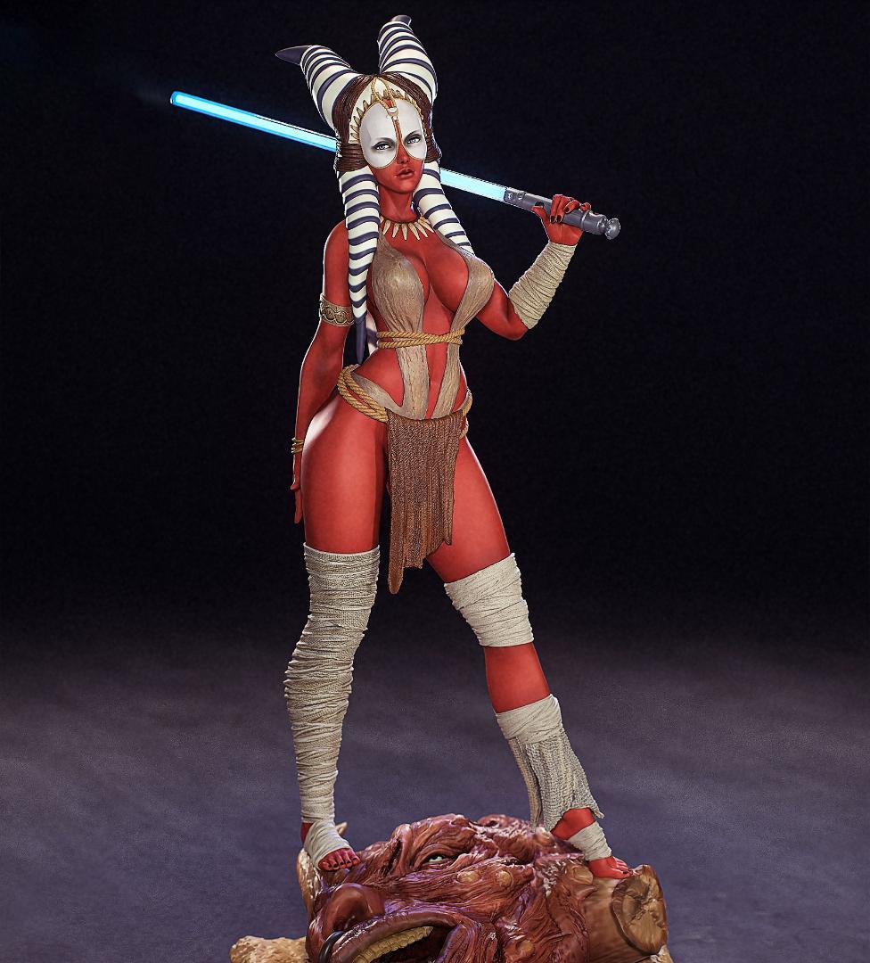 未塗装 未組立 フィギュア ガレージキット シャアク・ティ スター・ウォーズ