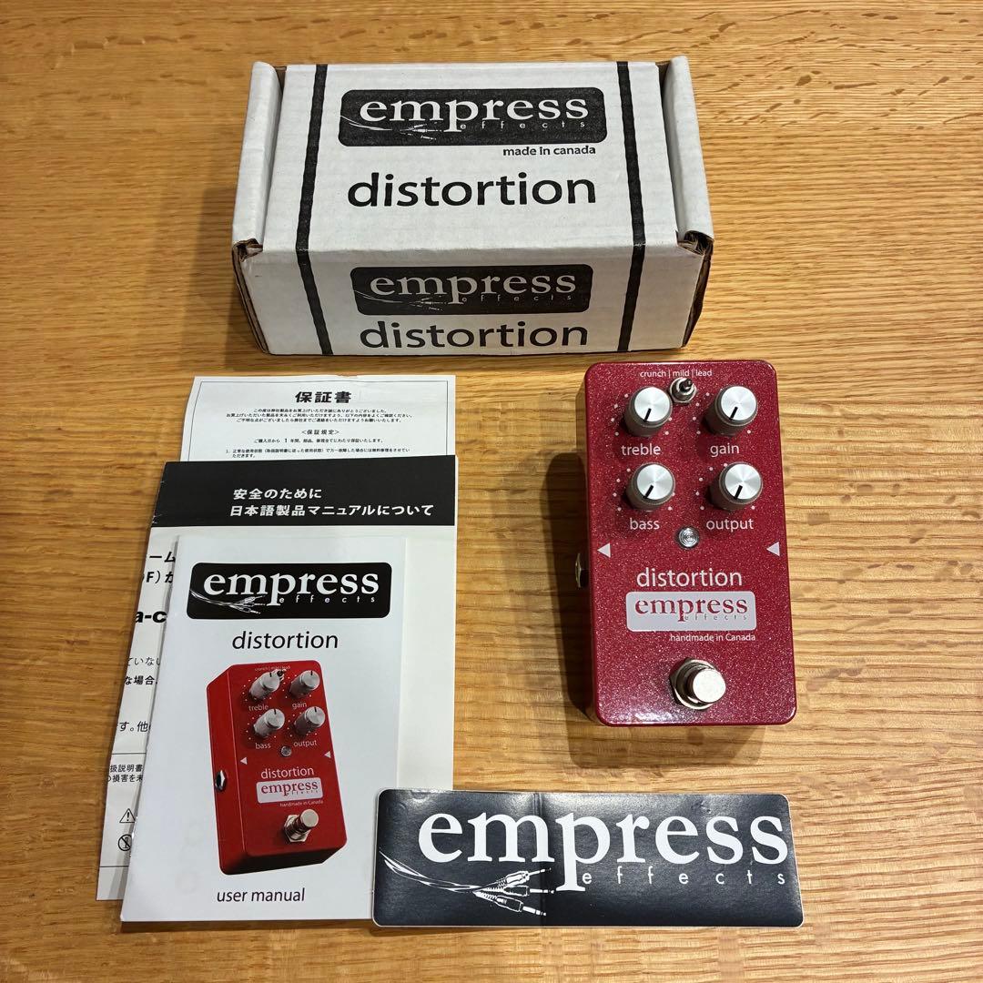 empress distortion ギターエフェクター