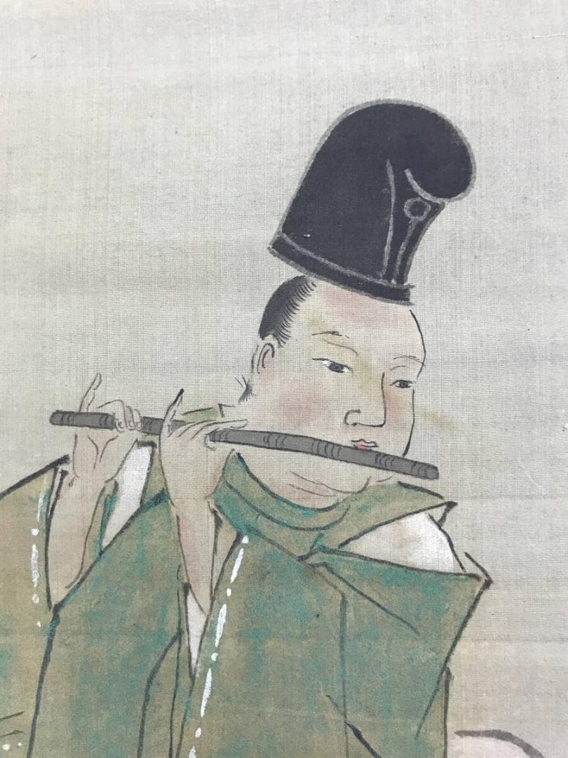 真作/狩野探幽/成道、鳩、芙蓉図/三幅対/極札/花鳥図/掛軸名家伝来AH-560