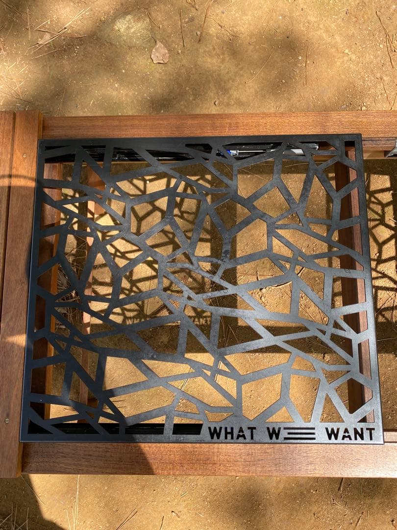 ★4点セット★WHATWEWANT エクステンションテーブル ウォールナット