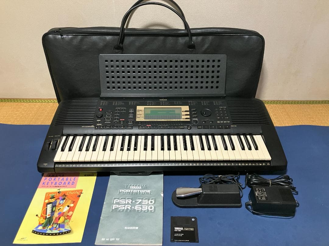 【希少】ヤマハ PSR-730 ポータトーン 707音色・自動伴奏機能 動作良好