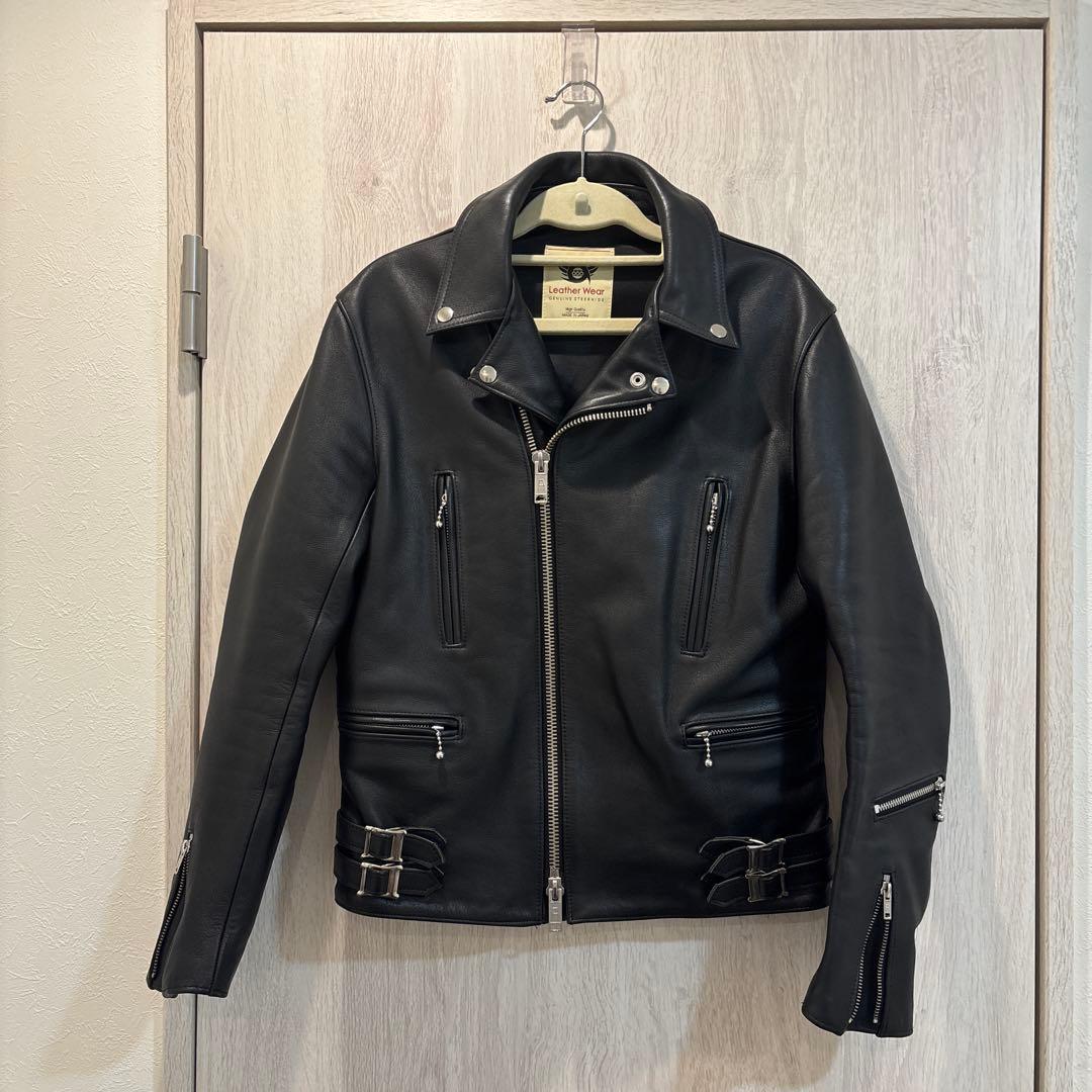 666 ライダースジャケット　革ジャン