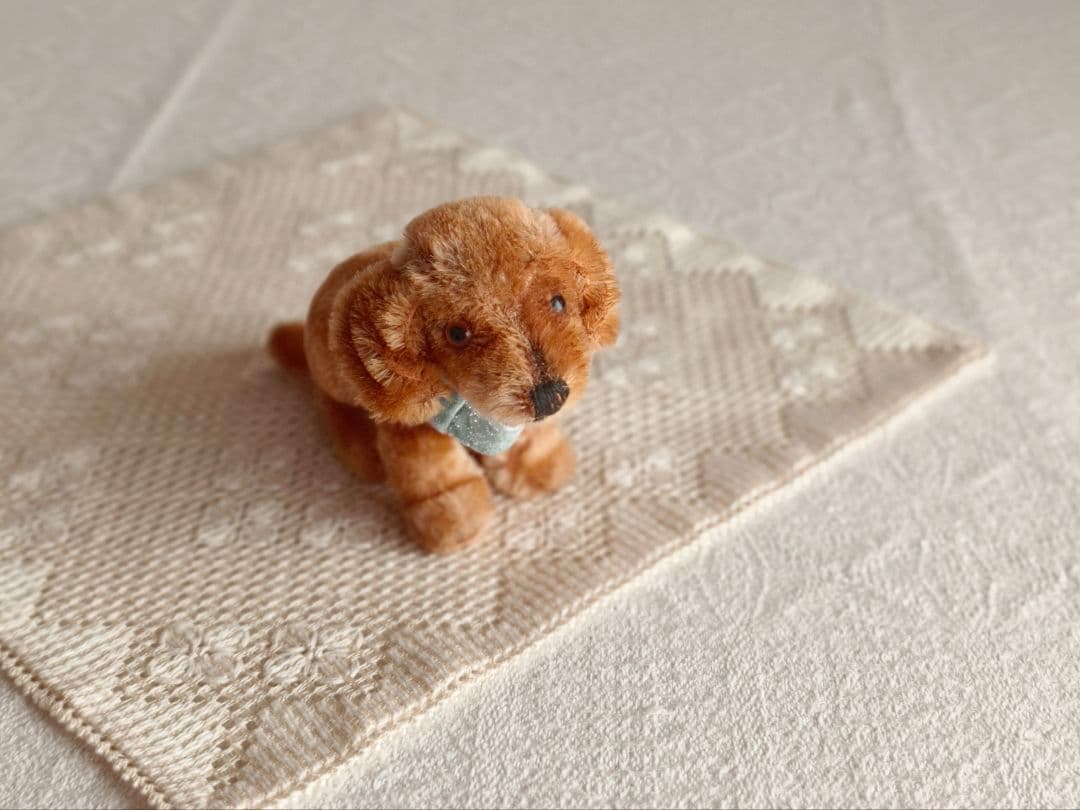 * vintage animal ❀ オレンジグラスアイ *ミニチュア ダックス