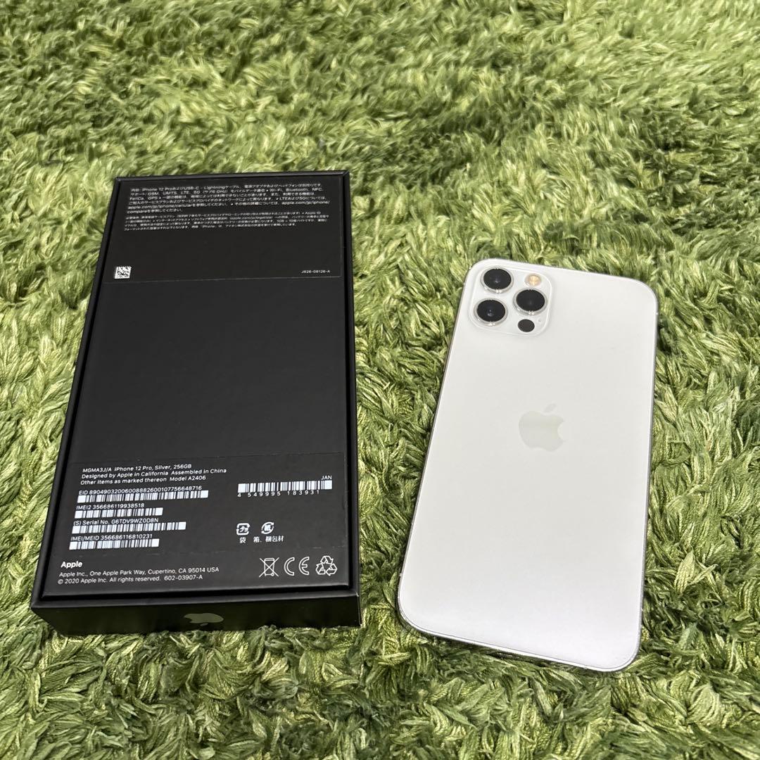 Apple iPhone 12 Pro シルバー 本体　256GB