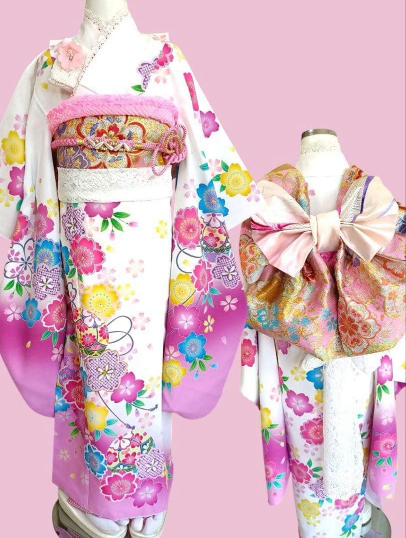 七五三　着物　7歳