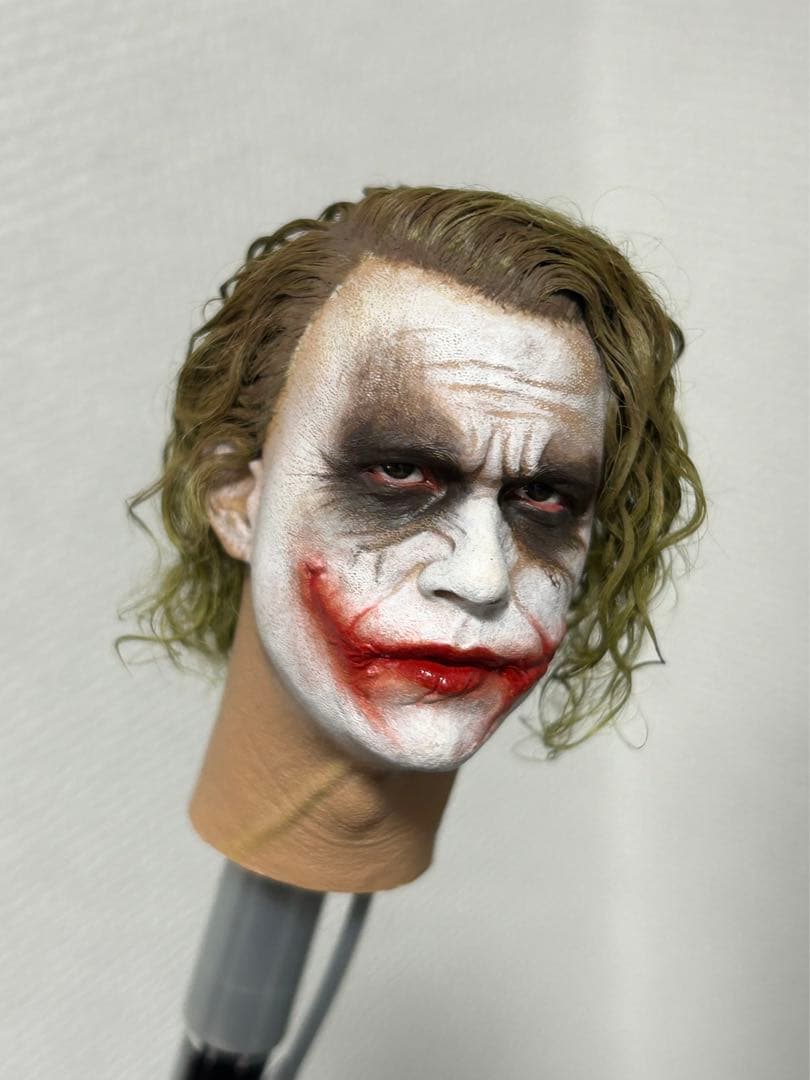 1/6 カスタム植毛ヘッド ダークナイト ジョーカー 銀行強盗Ver.