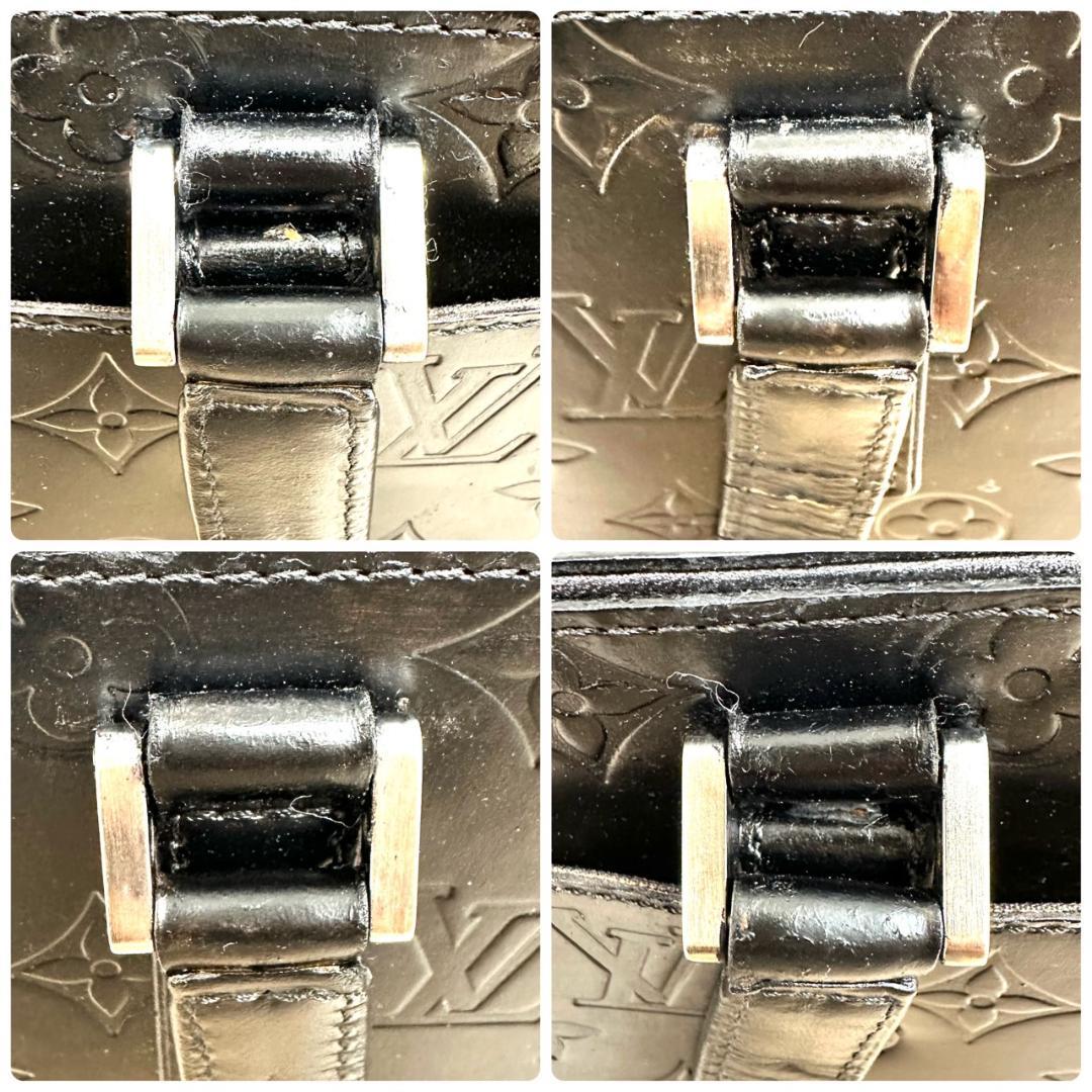 ルイヴィトン　モノグラム・マット　シェルトン　ハンドバッグ