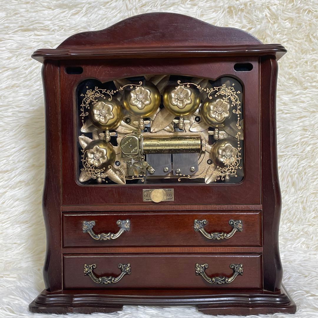 SANKYO サンキョー オルゴール 青きドナウ ジュエリーボックス